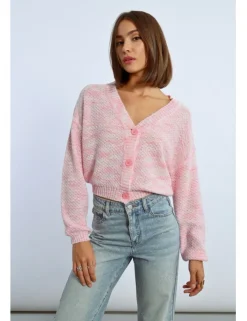 Cárdigan de manga larga motivo tie dye