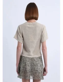 Jersey de manga corta acampanada
