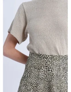 Jersey de manga corta acampanada