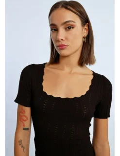 Jersey de manga corta ajustado