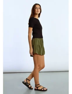 Jersey de manga corta detalle corazón