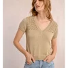 Jersey de manga corta escote en V