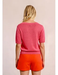 Jersey de manga corta escote en V