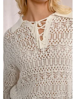 Jersey de manga larga bordado