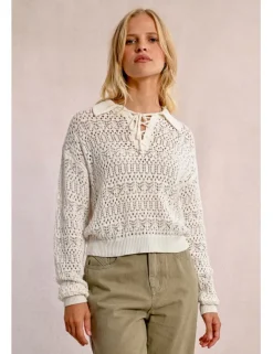 Jersey de manga larga bordado