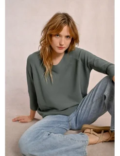 Jersey de manga larga corte amplio