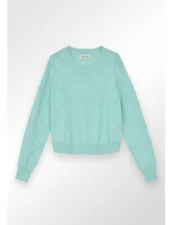 Jersey de manga larga detalle rombos