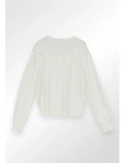 Jersey de manga larga detalle rombos