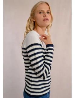 Jersey de manga larga estampado rayas
