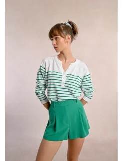 Jersey de manga larga estampado rayas