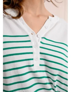 Jersey de manga larga estampado rayas