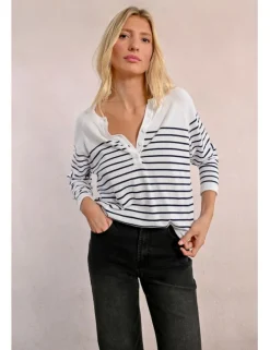 Jersey de manga larga estampado rayas