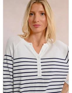 Jersey de manga larga estampado rayas