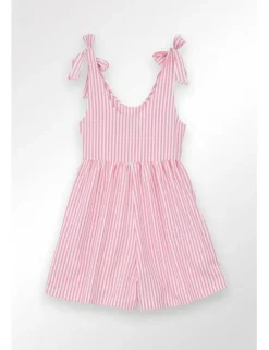 Mono corto con lazada y estampado