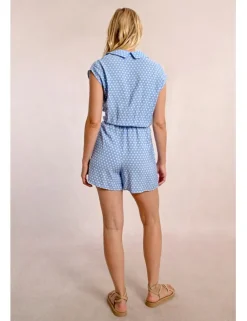 Mono corto con lazada y lunares