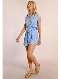 Mono corto con lazada y lunares