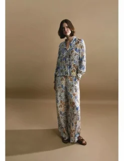 Pantalón largo con estampado
