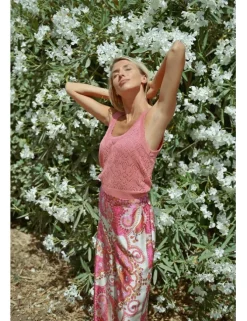 Pantalón largo con estampado