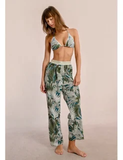 Pantalón largo con estampado