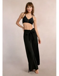 Pantalón largo con lazada