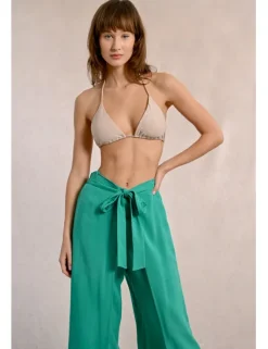 Pantalón largo con lazada