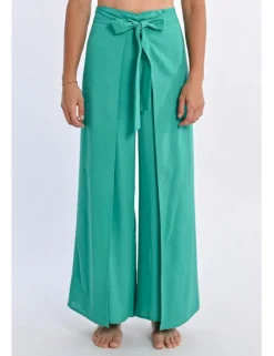 Pantalón largo con lazada