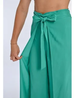 Pantalón largo con lazada