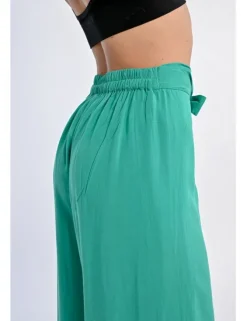 Pantalón largo con lazada