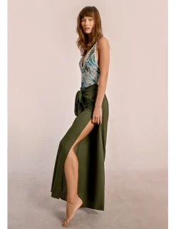 Pantalón largo con lazada