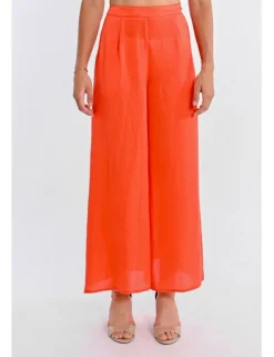 Pantalón largo perneras anchas