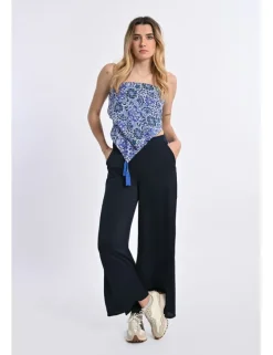 Pantalón largo perneras anchas