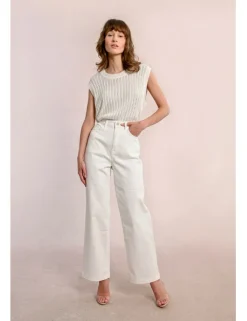 Pantalón largo perneras rectas