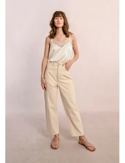 Pantalón tobillero cinco bolsillos