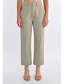 Pantalón tobillero cinco bolsillos