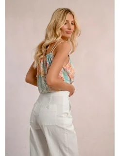 Pantalón tobillero tiro muy alto