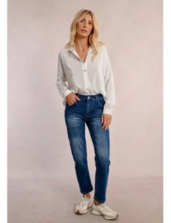 Pantalón vaquero estilo ¨mom¨