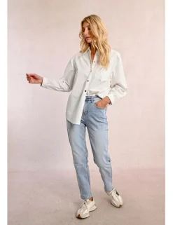 Pantalón vaquero estilo ¨mom¨