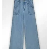 Pantalón vaquero, largo con bolsillos
