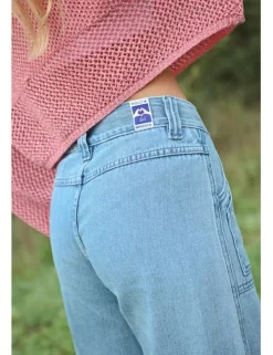 Pantalón vaquero, largo con bolsillos