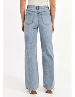 Pantalón vaquero perneras anchas