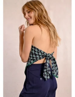 Pañuelo estampado tropical