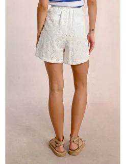 Short corto motivo paisley