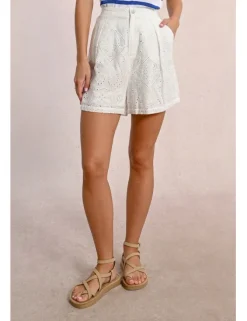 Short corto motivo paisley