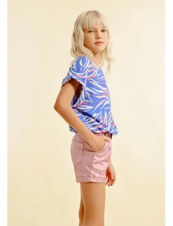Short en color metalizado