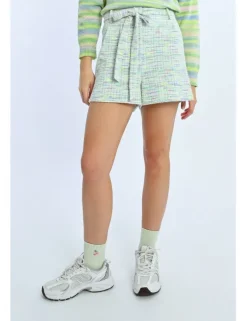 Short multicolor con lazada