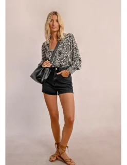 Short vaquero cinco bolsillos