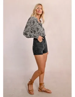 Short vaquero cinco bolsillos
