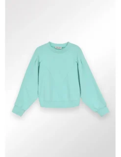 Sudadera de manga larga detalle geométrico