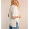 Tee-shirt col V