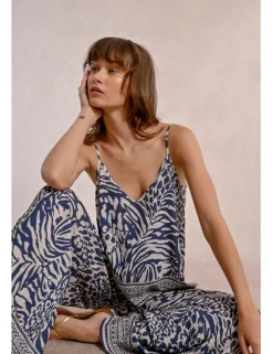 Top de tirantes con estampado